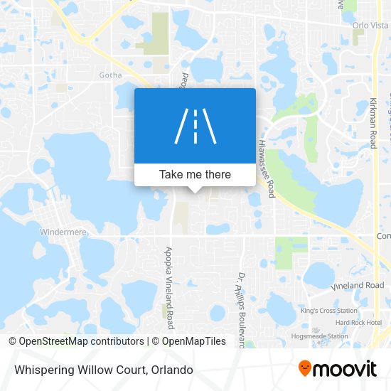 Mapa de Whispering Willow Court