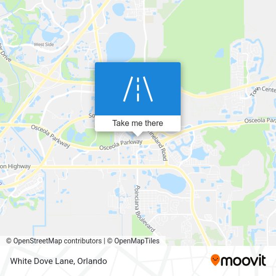 Mapa de White Dove Lane