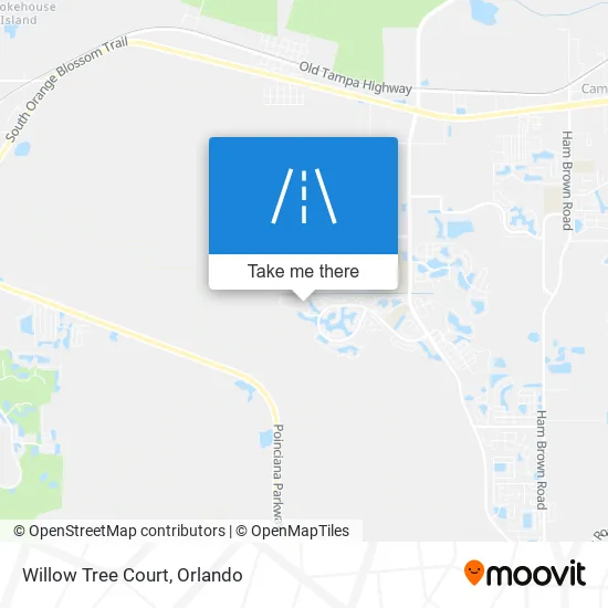 Willow Tree Court map