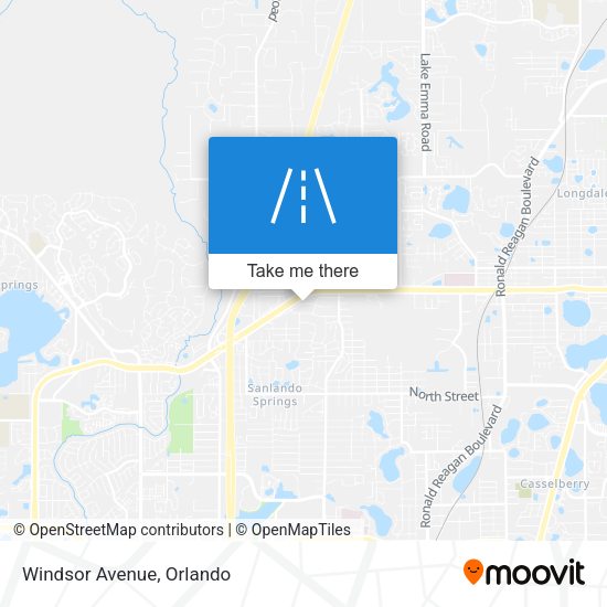 Mapa de Windsor Avenue
