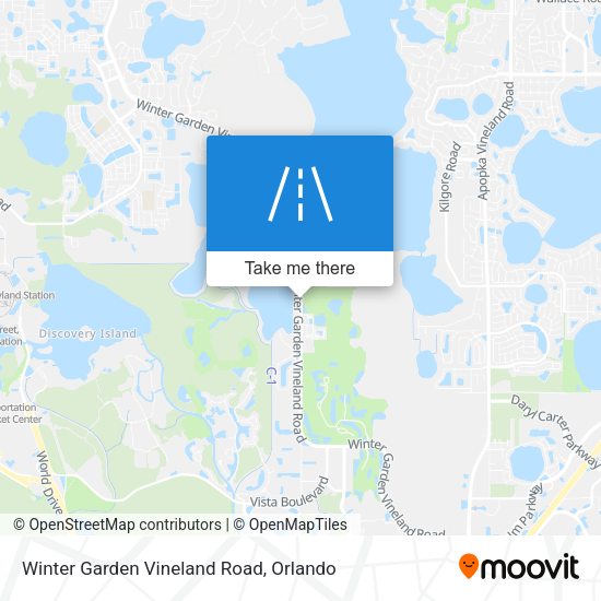 Mapa de Winter Garden Vineland Road
