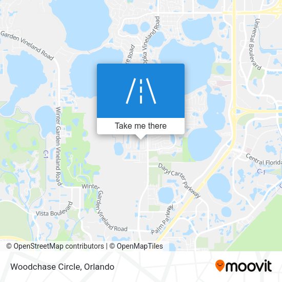 Mapa de Woodchase Circle