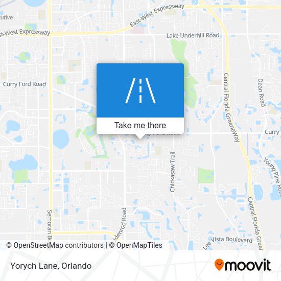 Mapa de Yorych Lane