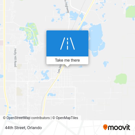 Mapa de 44th Street