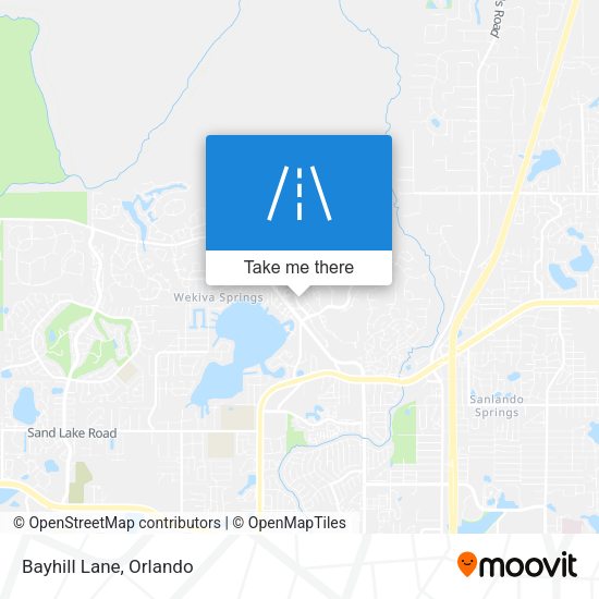 Mapa de Bayhill Lane