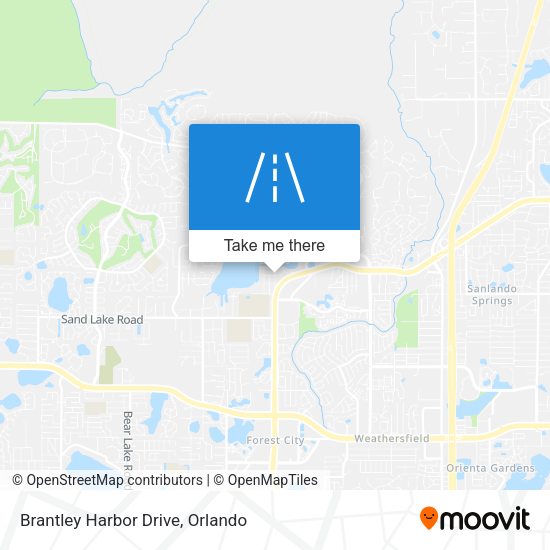 Brantley Harbor Drive map