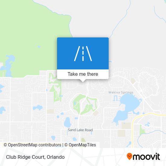Mapa de Club Ridge Court