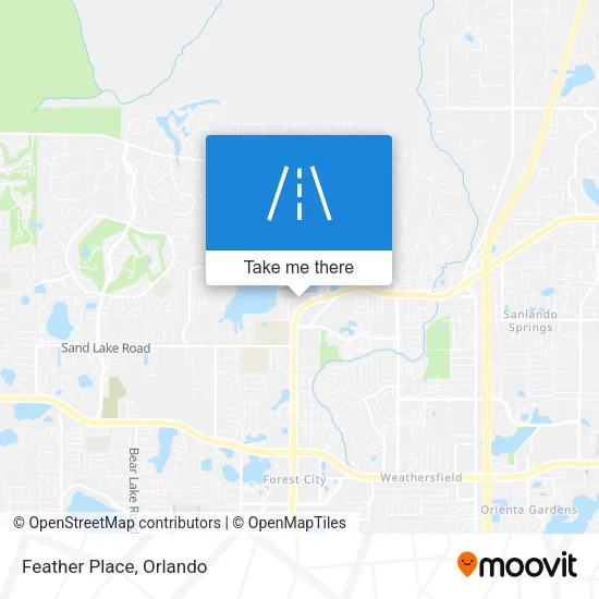 Feather Place map