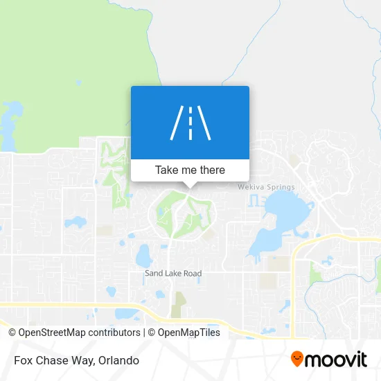 Fox Chase Way map