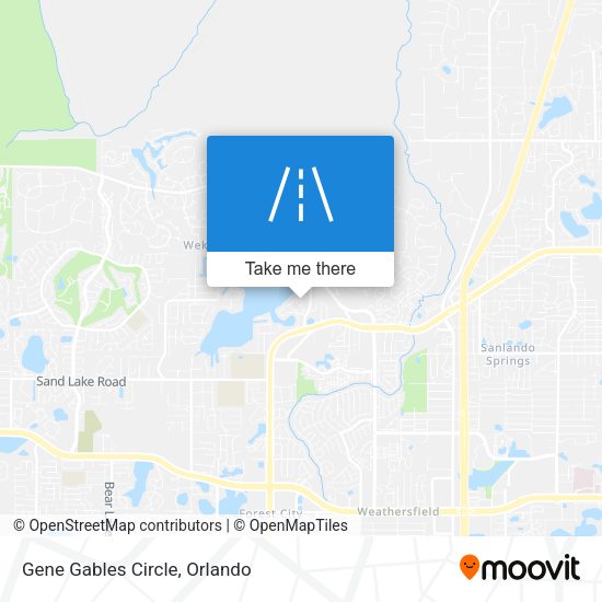 Mapa de Gene Gables Circle