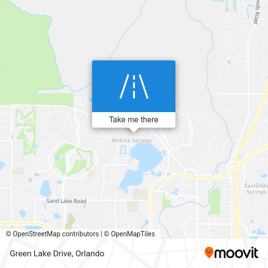 Mapa de Green Lake Drive