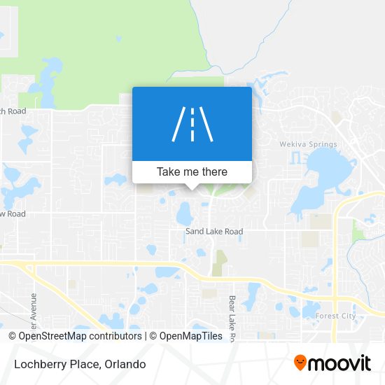 Lochberry Place map