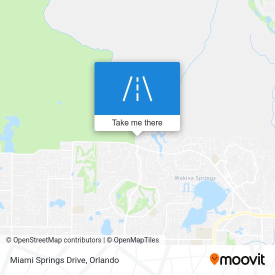 Mapa de Miami Springs Drive