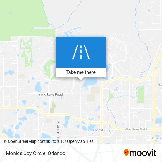 Mapa de Monica Joy Circle