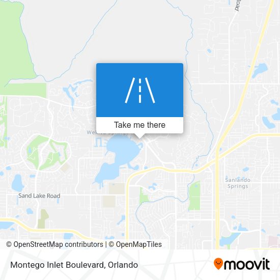Mapa de Montego Inlet Boulevard