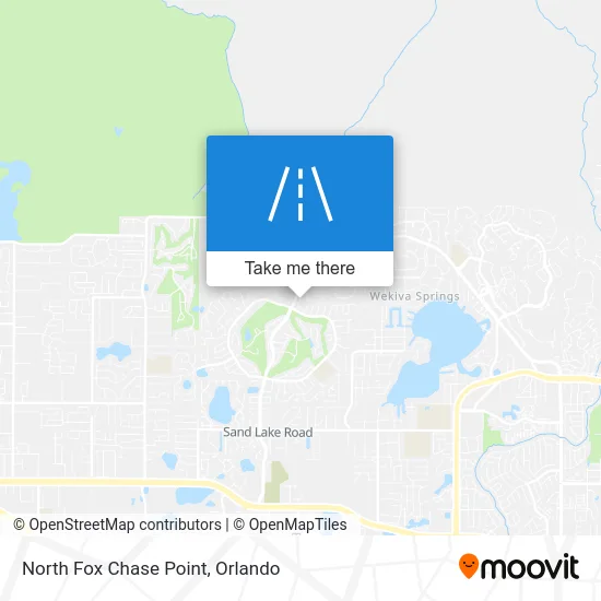 North Fox Chase Point map