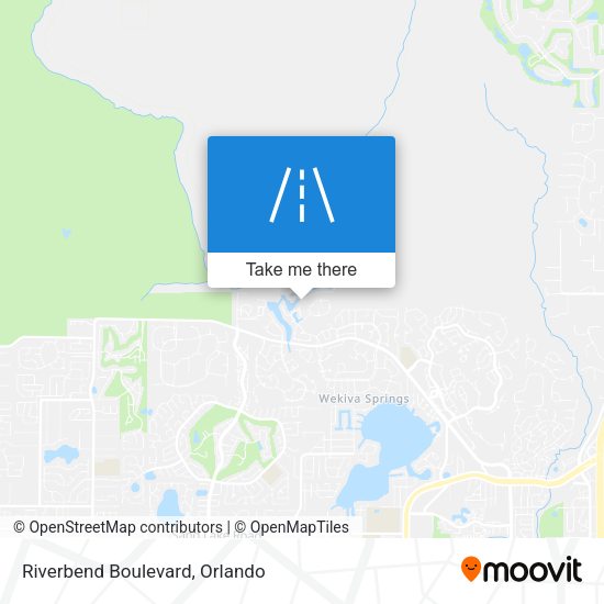 Riverbend Boulevard map