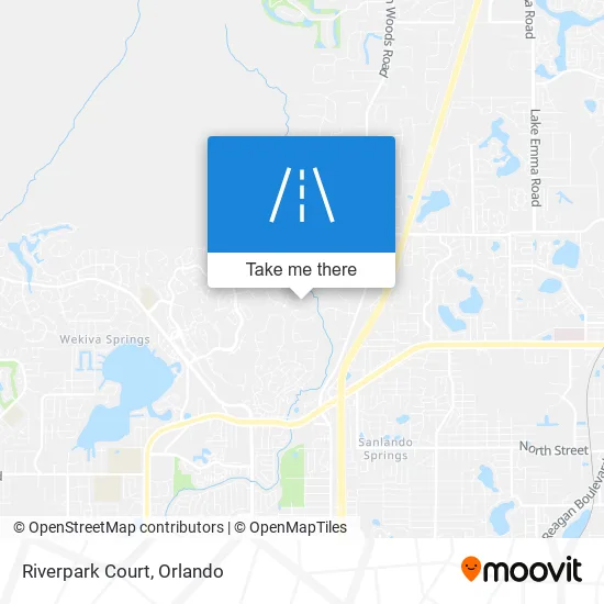 Riverpark Court map