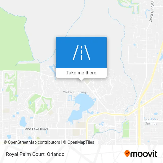 Royal Palm Court map