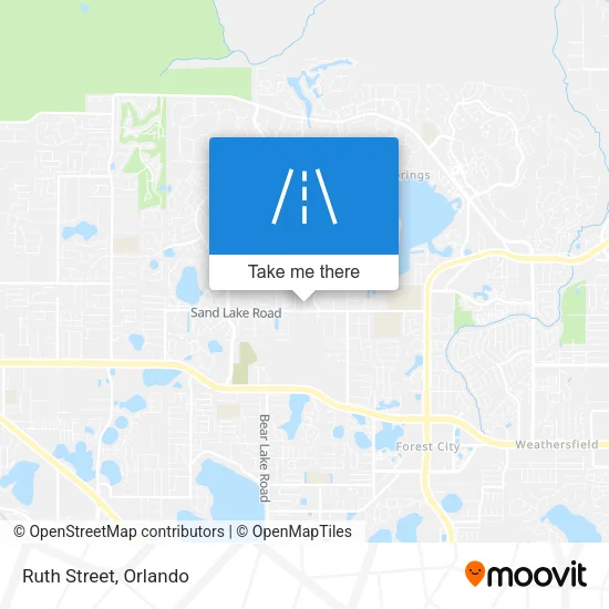 Ruth Street map