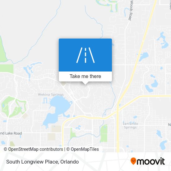 South Longview Place map