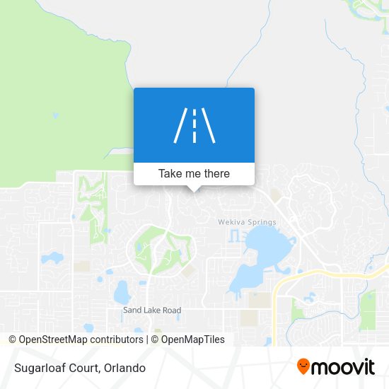 Mapa de Sugarloaf Court