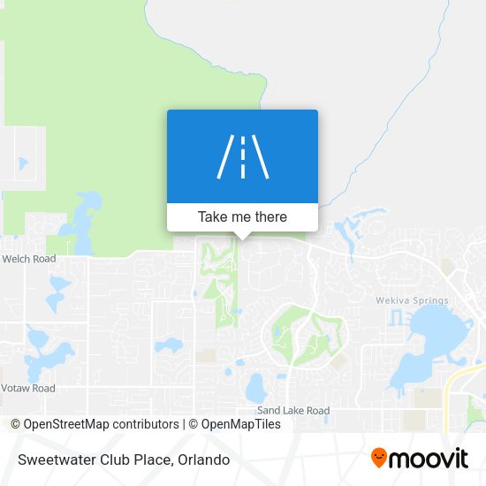 Sweetwater Club Place map