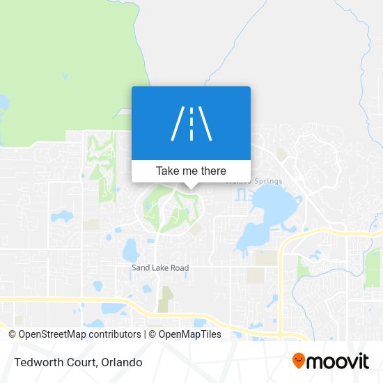Mapa de Tedworth Court