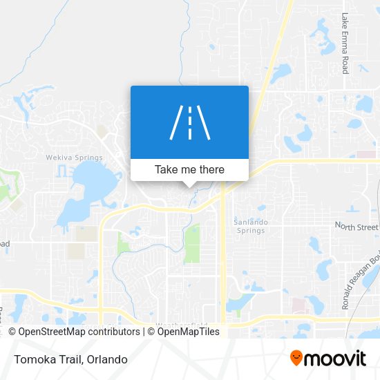 Mapa de Tomoka Trail