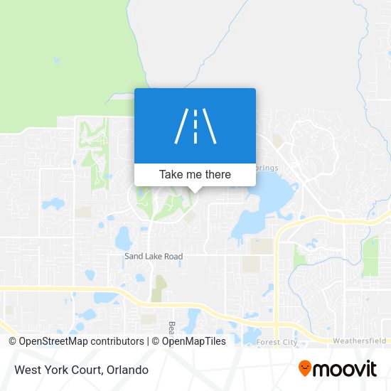 Mapa de West York Court