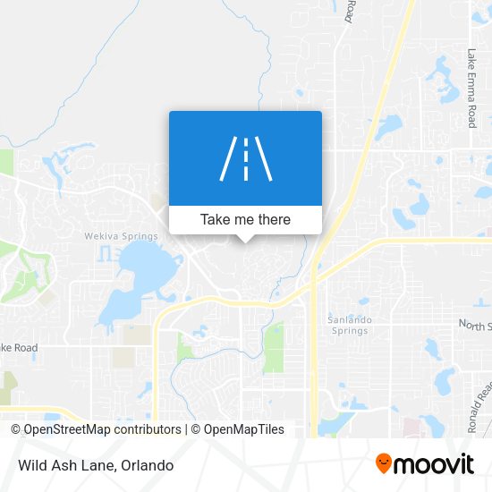 Mapa de Wild Ash Lane