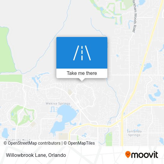 Mapa de Willowbrook Lane