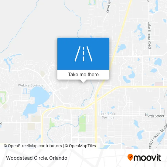 Mapa de Woodstead Circle