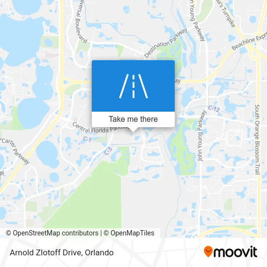 Arnold Zlotoff Drive map