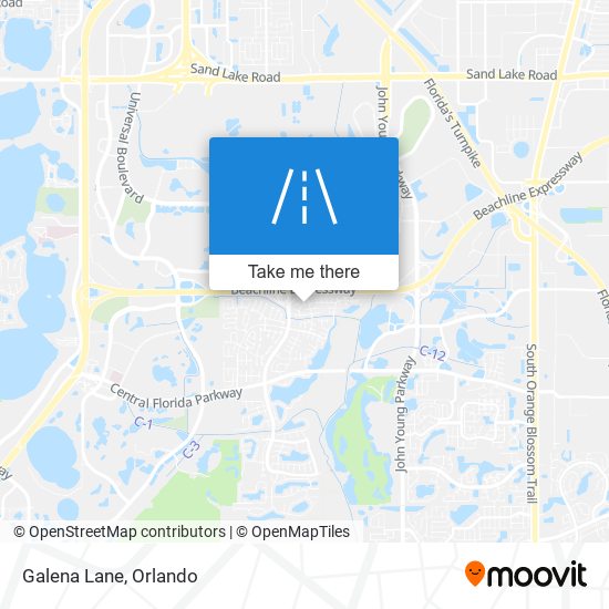 Mapa de Galena Lane