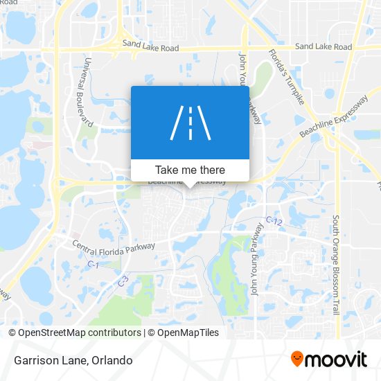 Mapa de Garrison Lane