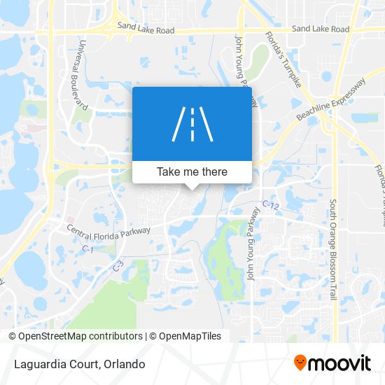 Mapa de Laguardia Court