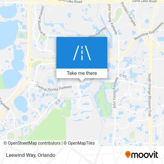 Mapa de Leewind Way