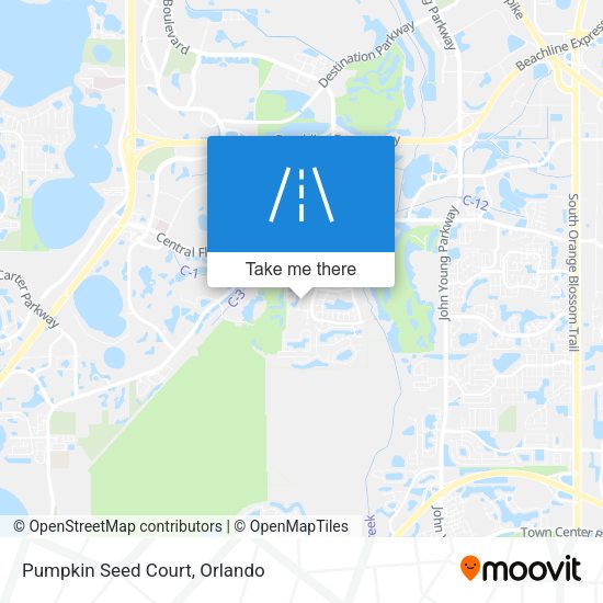 Mapa de Pumpkin Seed Court