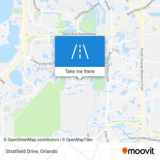 Mapa de Stratfield Drive