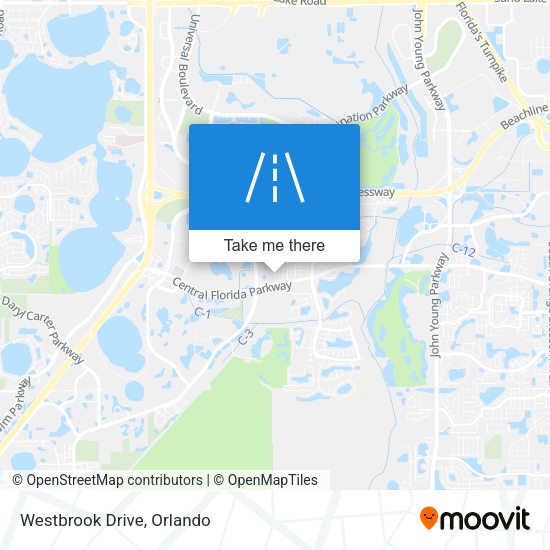 Westbrook Drive map