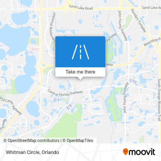 Mapa de Whitman Circle