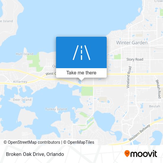 Mapa de Broken Oak Drive