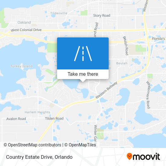 Mapa de Country Estate Drive