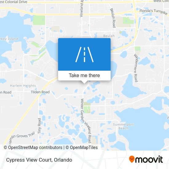 Mapa de Cypress View Court