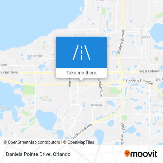 Daniels Pointe Drive map