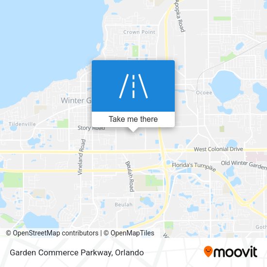 Garden Commerce Parkway map