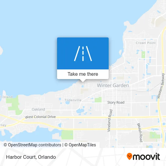 Harbor Court map