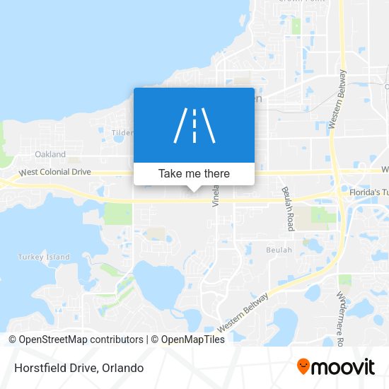 Mapa de Horstfield Drive