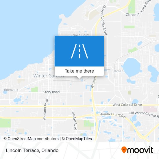 Mapa de Lincoln Terrace